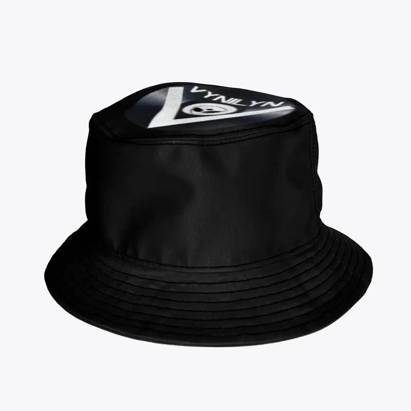 Buck Hat - Alien logo top  BLACK