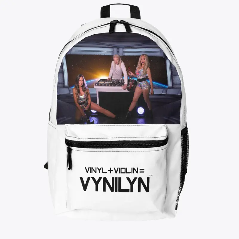 Vynilyn Spaceship Backpack - White