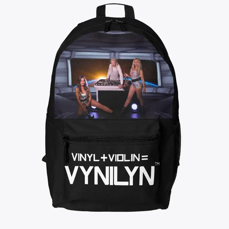 Vynilyn Spaceship Backpack - Black 