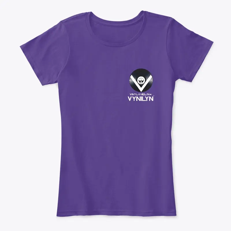 Women's T front and back- 8 DARK Colors